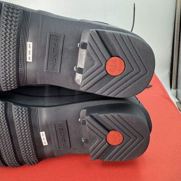 New Hunter Women's Navy (NVY) Blue Original Short Back Adjustable Rain Boots 10 - Picture 10 of 16